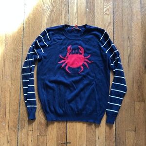 ModCloth Chatty Crabby Knit Sweater NWOT